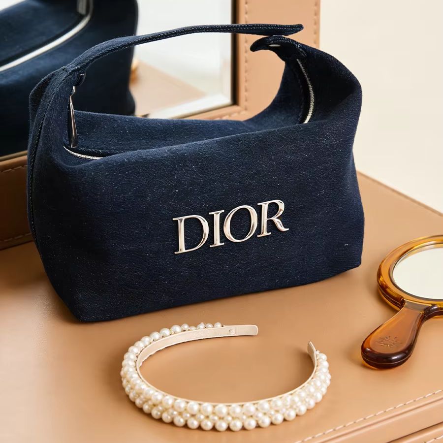Beauty Makeup Dior - DIOR Women Luxury Denim Large Capacity