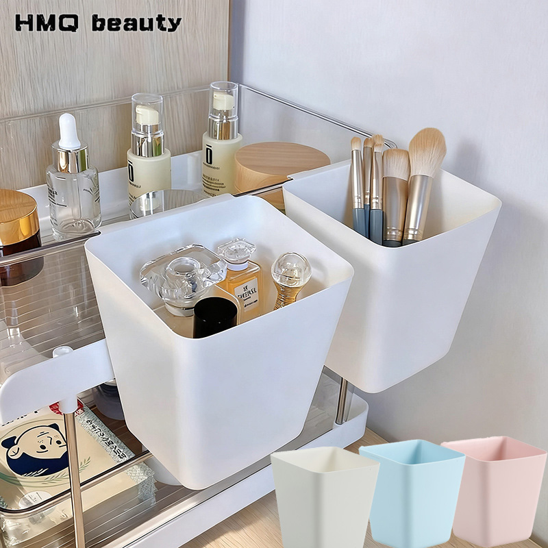 Beauty Makeup Background - 2/1pc Hanging Storage Bucket Cart Kitchen