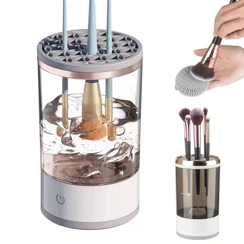 Automatic Electric Makeup Brus - đánh giá và giá Beauty Makeup Background