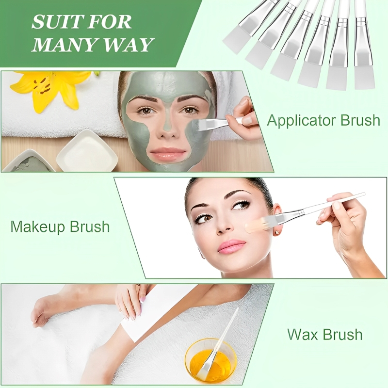12pcs/set Facial Mask Brushes  - đánh giá và giá Beauty Makeup Background