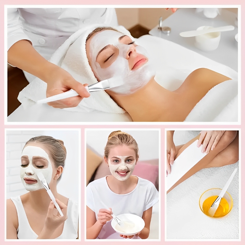12pcs/set Facial Mask Brushes  - đánh giá và giá Beauty Makeup Background