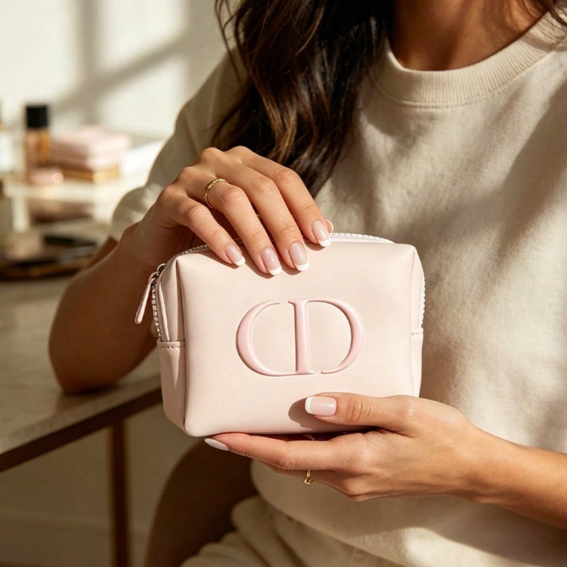 Dior bag Premium Fabric Pink C - đánh giá và giá Beauty Makeup Dior