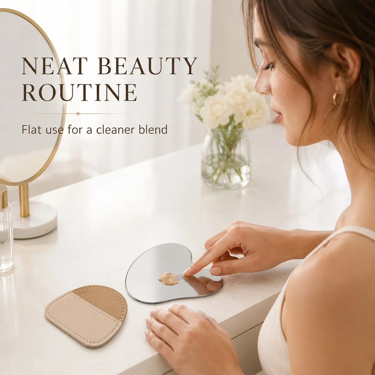 Heart Shaped Stainless Steel M - đánh giá và giá Beauty Makeup Tool