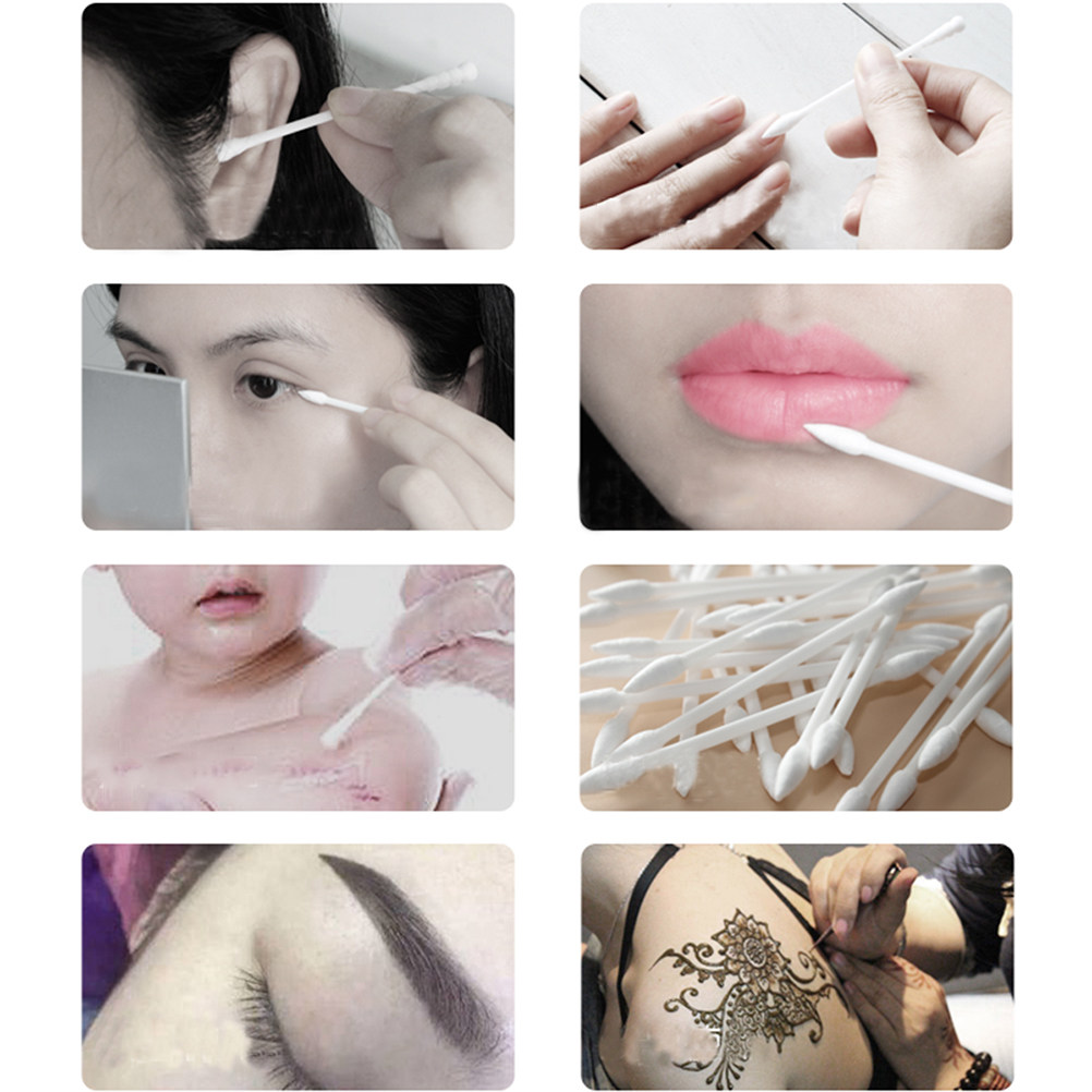 600Pcs Double Head Cotton Swab - đánh giá và giá Beauty Makeup Tool