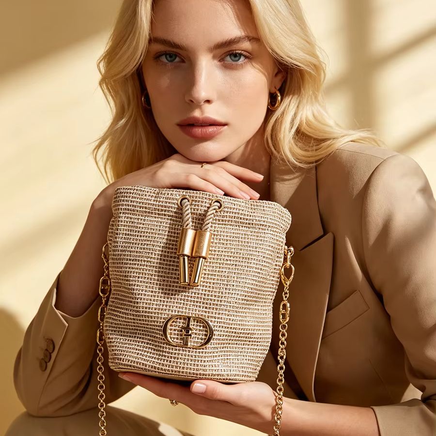 Dior’s bag Sparkling Woven Tex - đánh giá và giá Beauty Makeup Dior