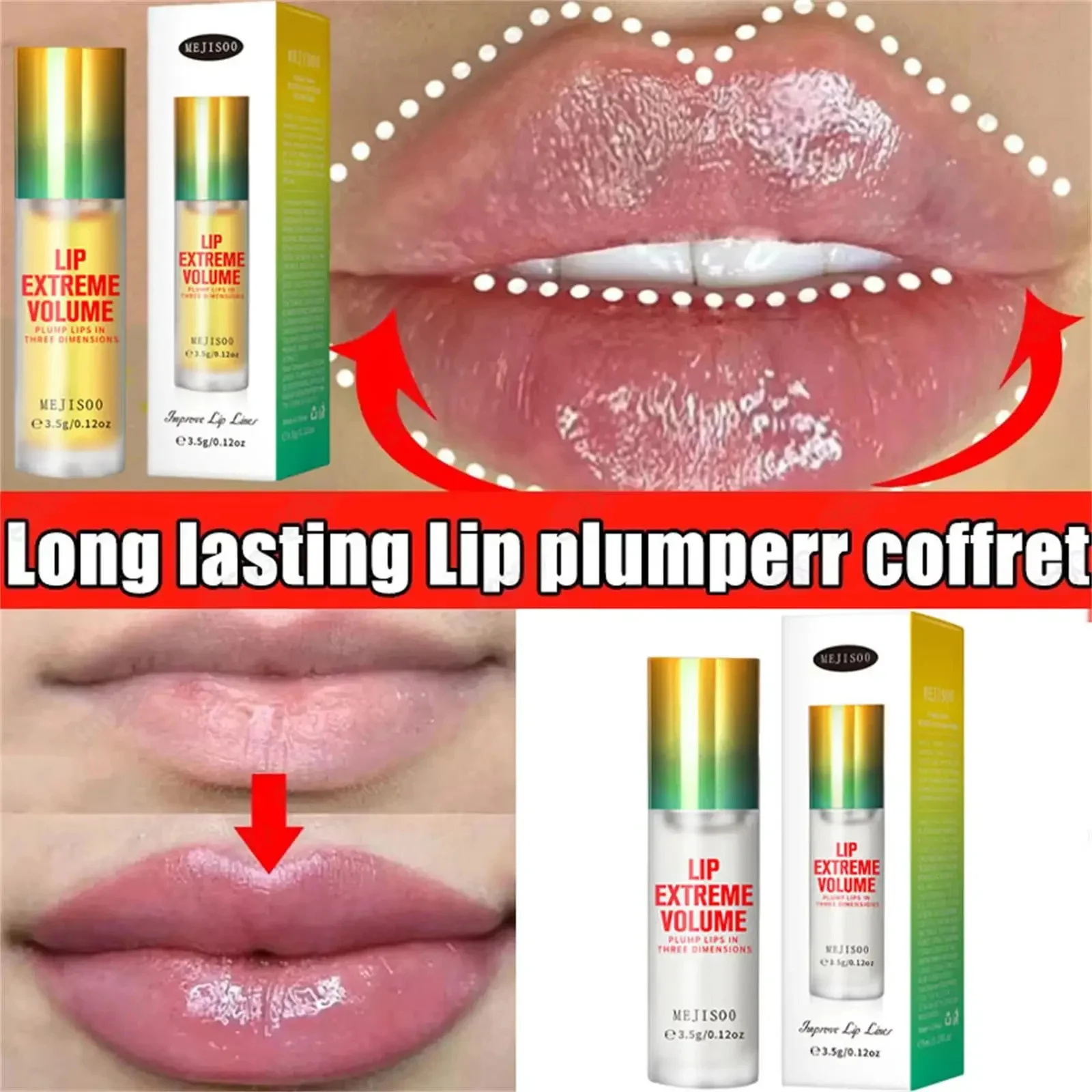 Instant Volumising Lip Plumper - đánh giá và giá Lip Gloss Plumping