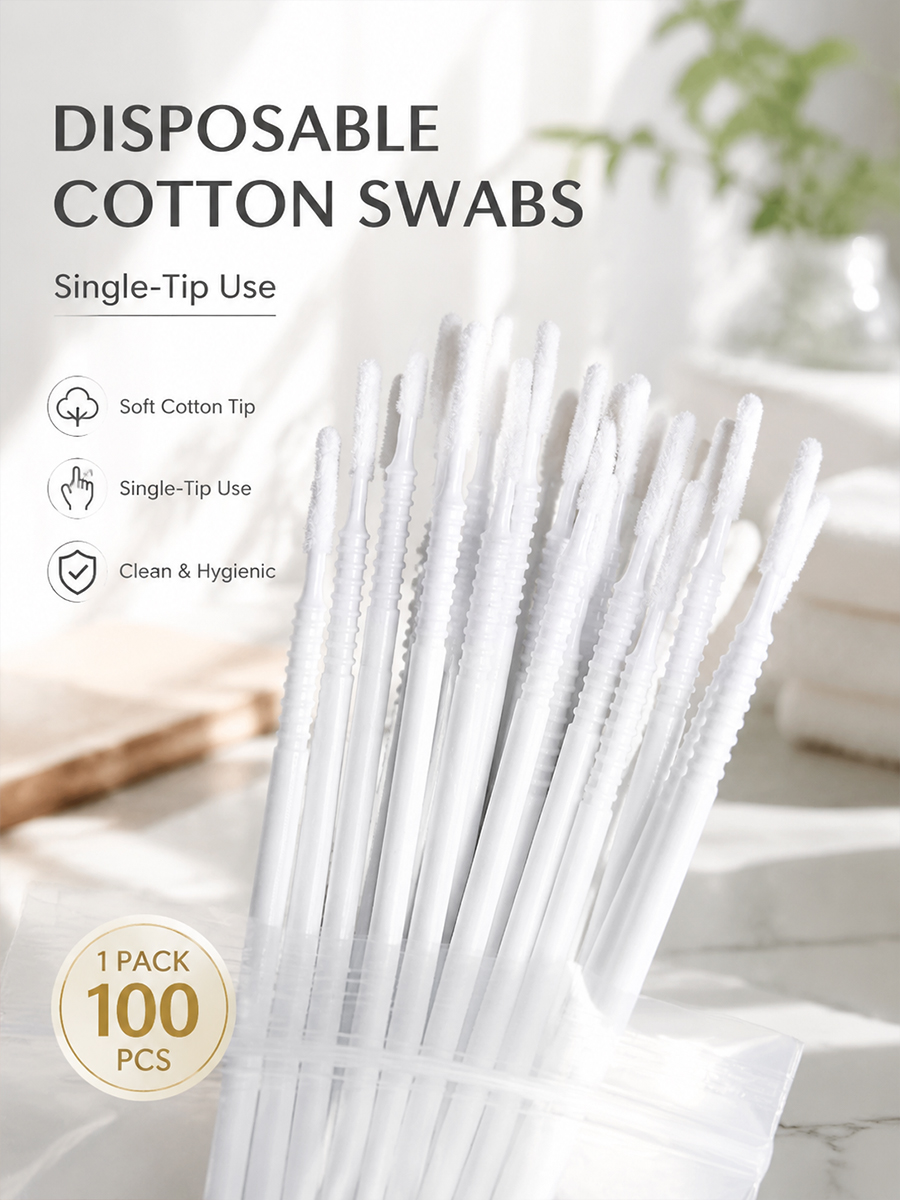 Disposable Long Cotton Swabs E - đánh giá và giá Beauty Makeup Tool