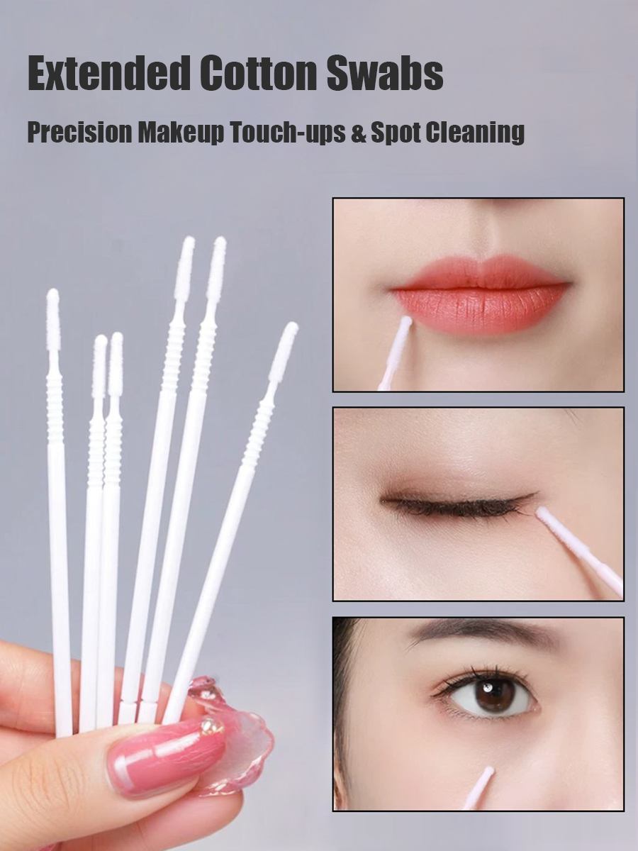 Disposable Long Cotton Swabs E - đánh giá và giá Beauty Makeup Tool