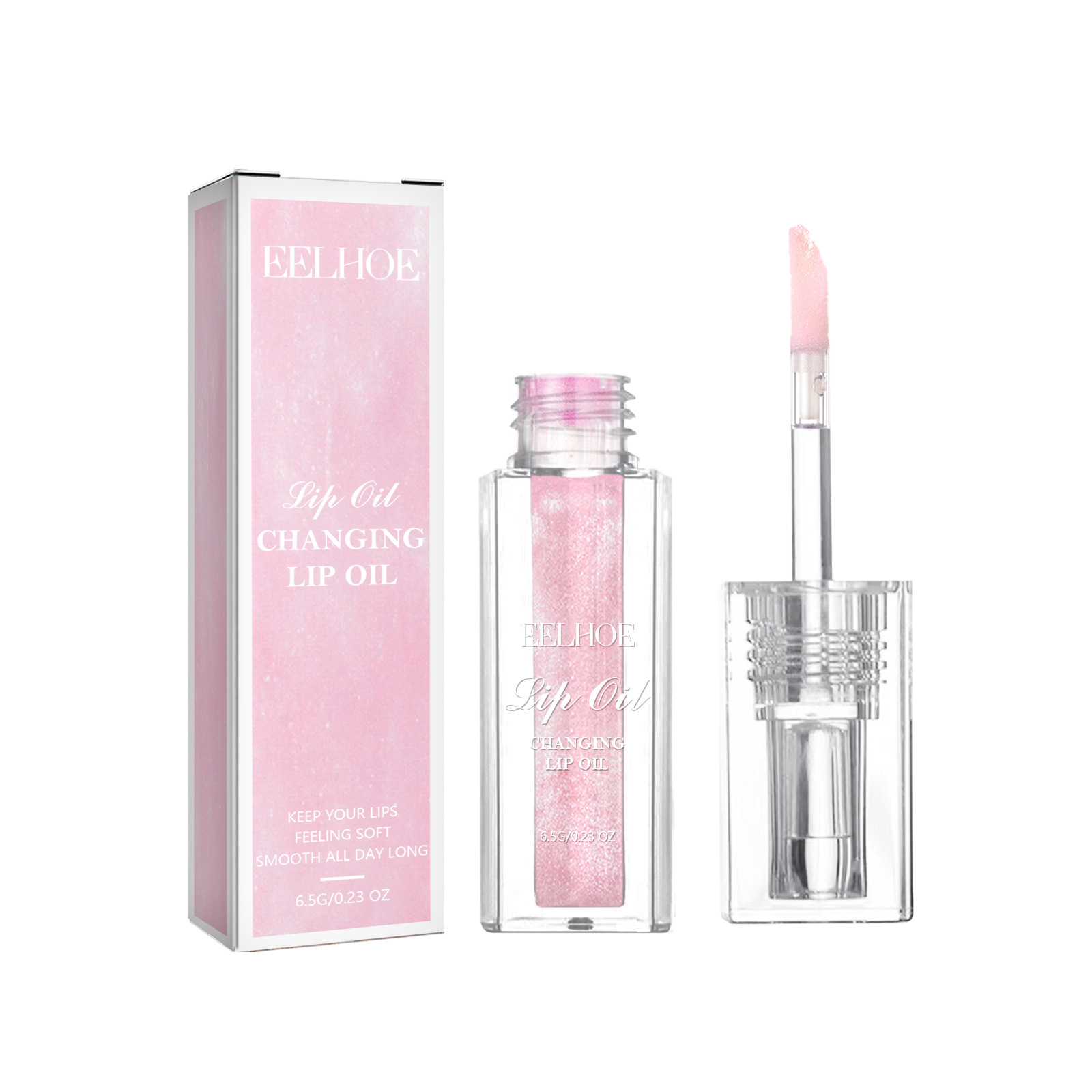 EELHOE Color Changing Lip Oil  - đánh giá và giá Lip Gloss Plumping