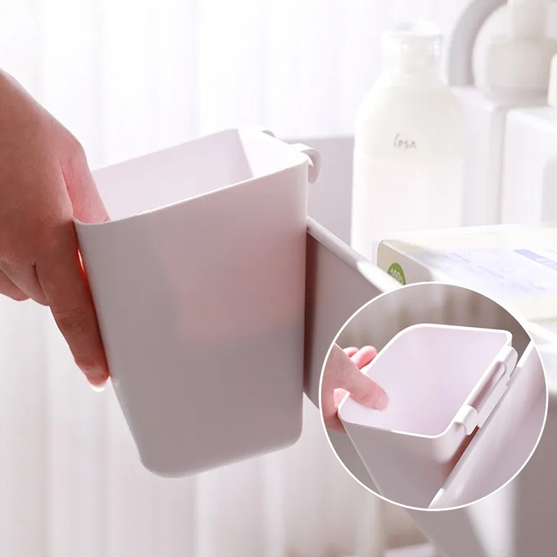 2/1pc Hanging Storage Bucket C - đánh giá và giá Beauty Makeup Background