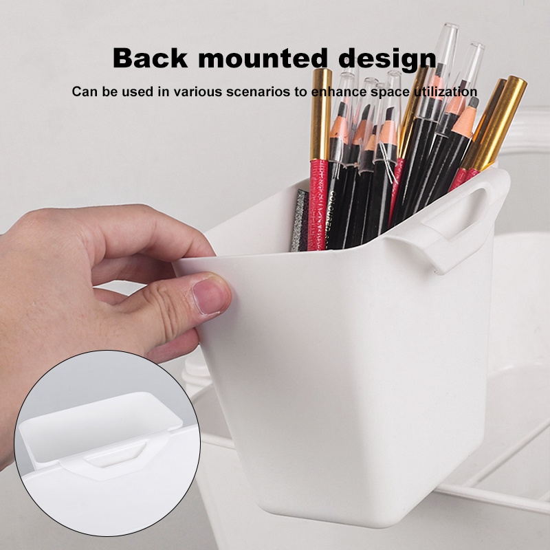 2/1pc Hanging Storage Bucket C - đánh giá và giá Beauty Makeup Background