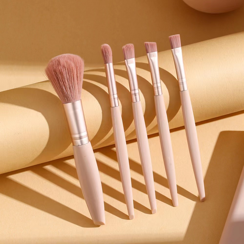 5pcs Cosmetic Brush Kit With M - đánh giá và giá Beauty Makeup Background