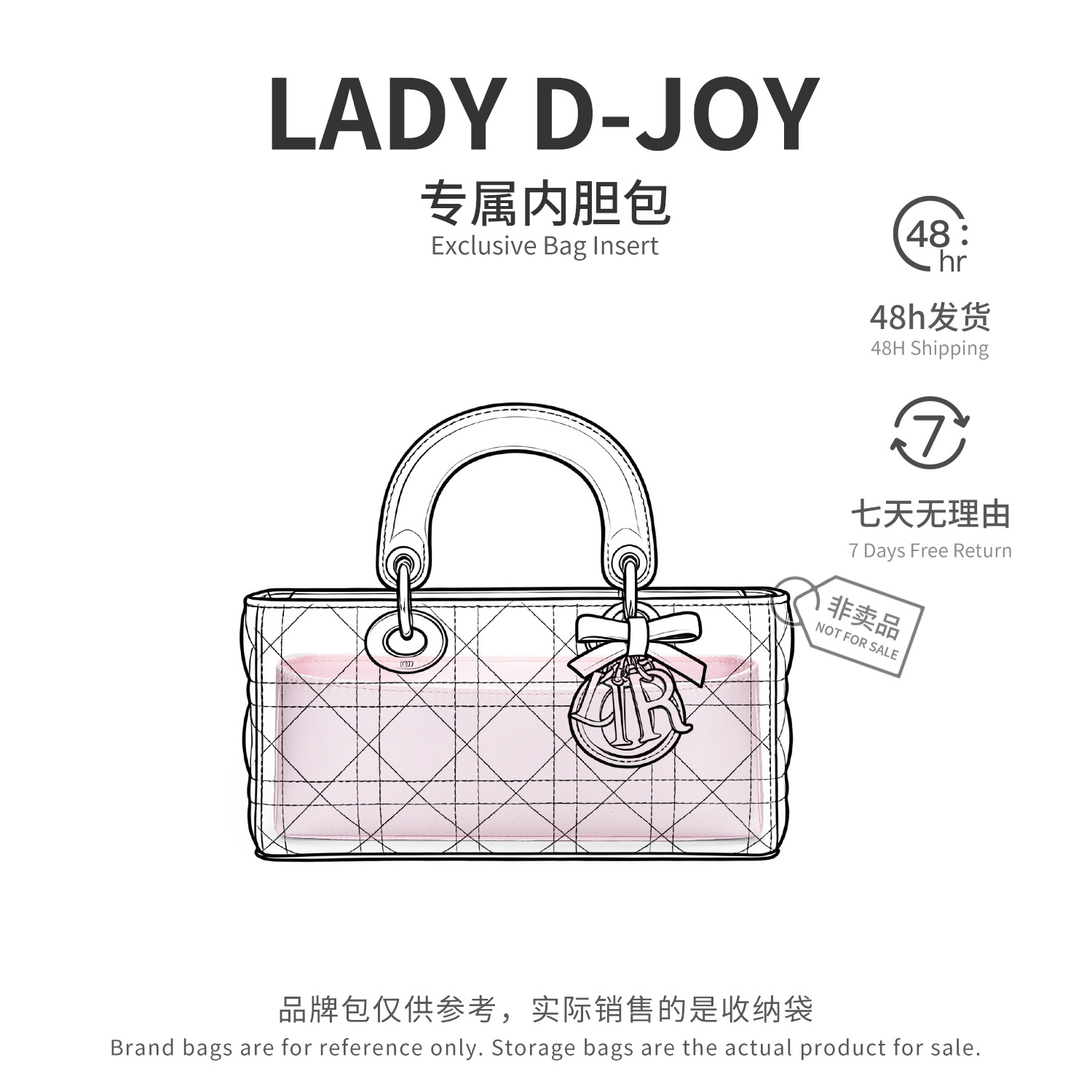 Bag Organizer for Dior Lady D- - đánh giá và giá Beauty Makeup Dior