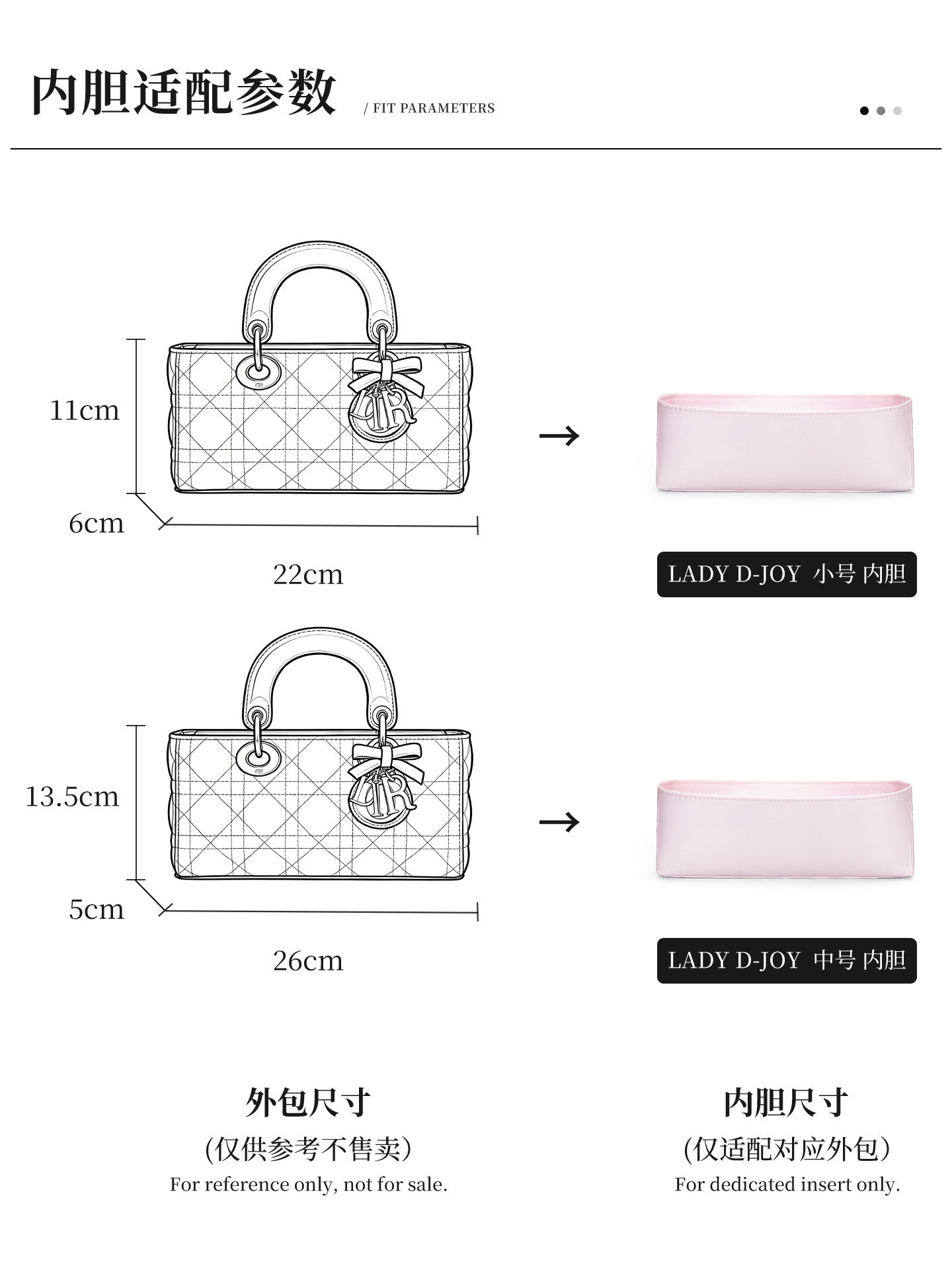 Bag Organizer for Dior Lady D- - đánh giá và giá Beauty Makeup Dior