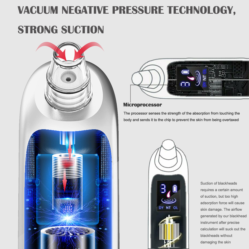 Electric Blackhead Remover Dee - đánh giá và giá Pore Vacuum