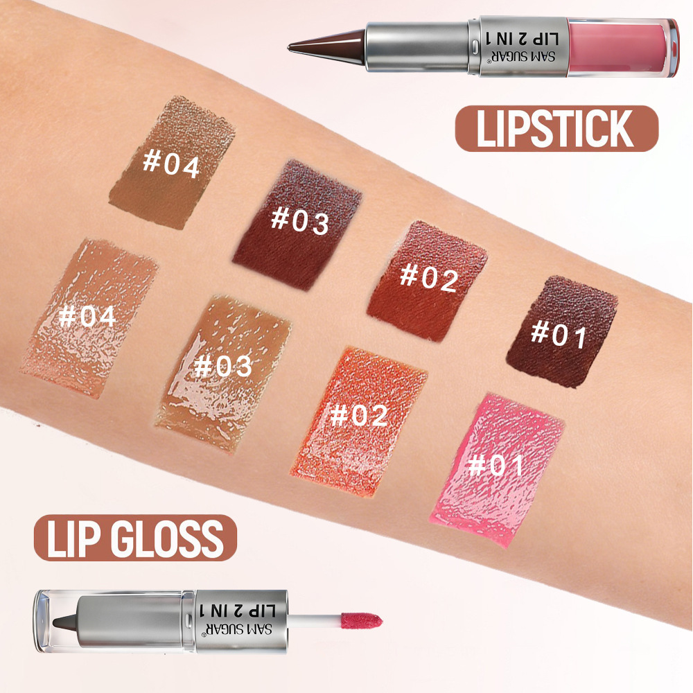 2 in 1 Lip Liner & Lip Gloss,  - đánh giá và giá Lip Gloss Plumping